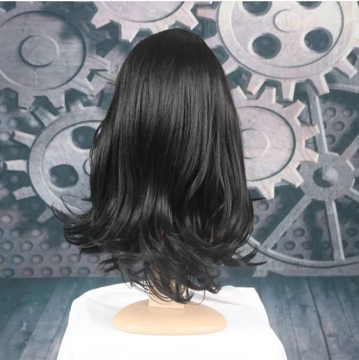 Peruca Lace Front Preta 1B - Foto 3