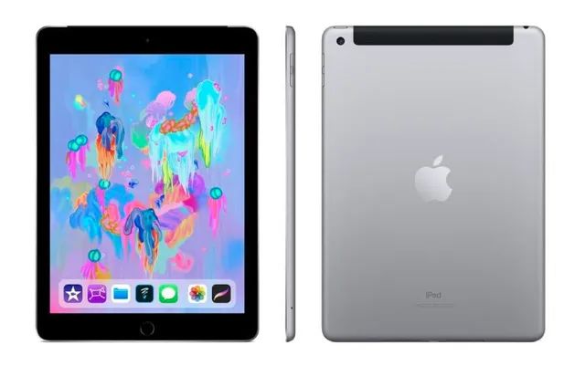 Apple iPad (9,7 polegadas, Wi-Fi + Cellular, 128 GB) - Cinza espacial