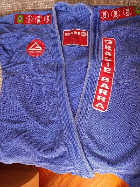 Kimono Gracie Barra Azul Tamanho A1