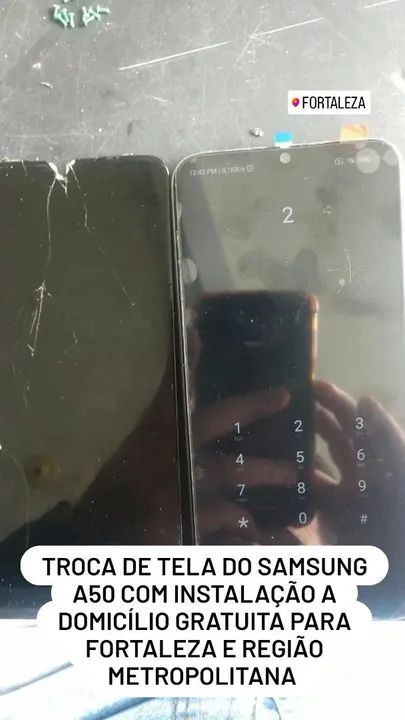 DISPLAY SAMSUNG NA HORA 