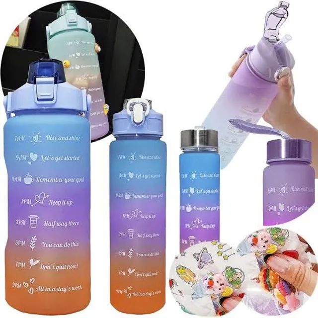 Kit de garrafa motivacional completo  - Foto 3
