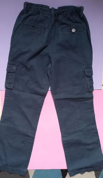 Calça Cargo Infantil - Azul Marinho PUC - Foto 5