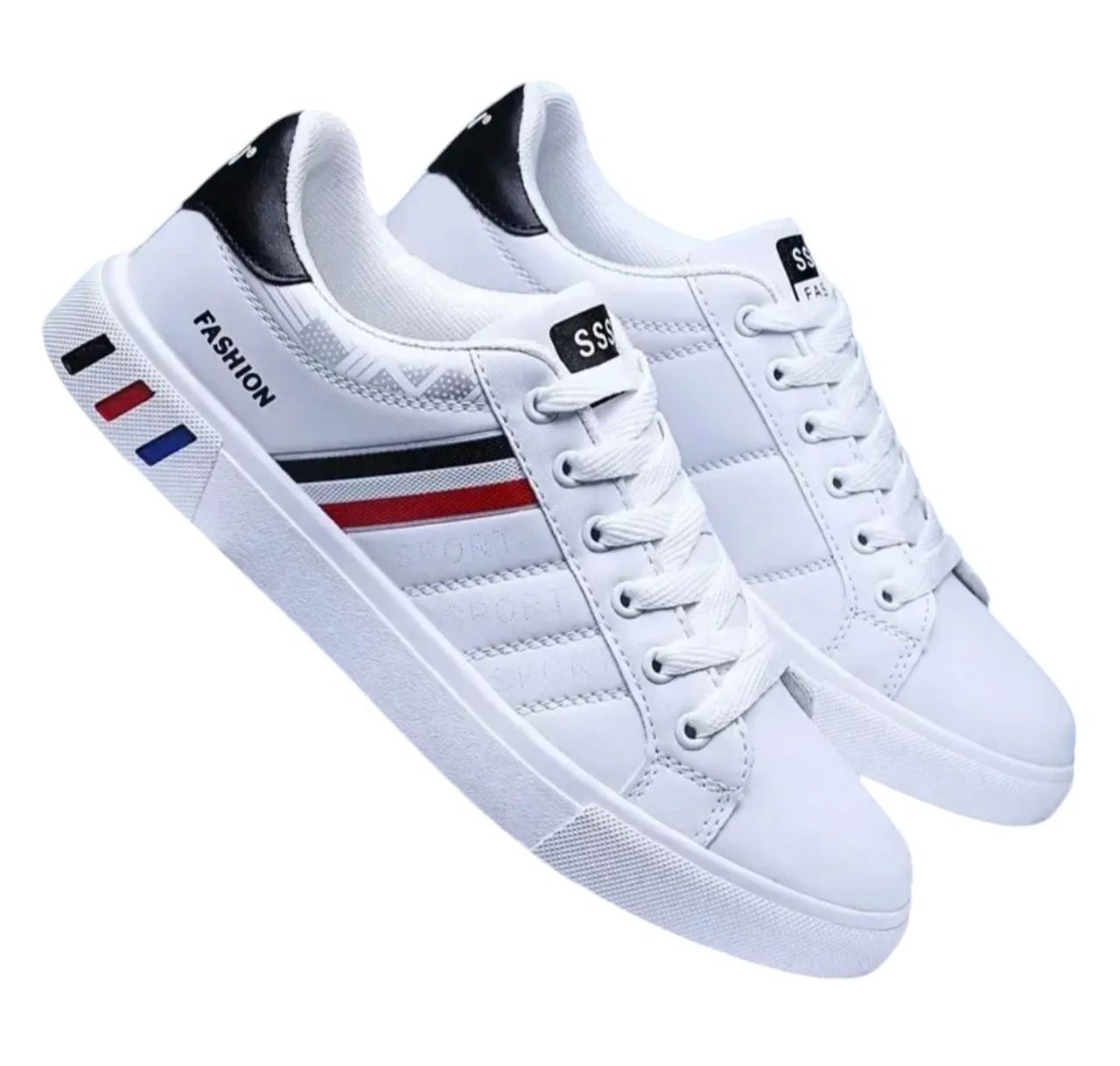 Sapato Casual Branco - Foto 3