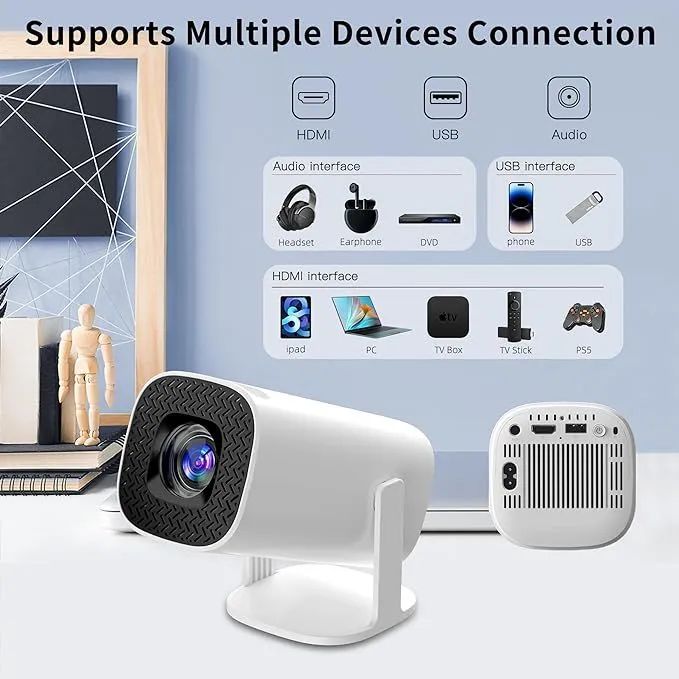 Mini projetor P30 (Melhor que o HY300) - Foto 3