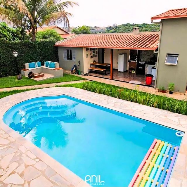 Piscina de fibra 6 x 3