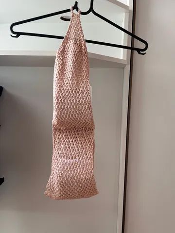 Porta papel higiênico de crochê  - Foto 5