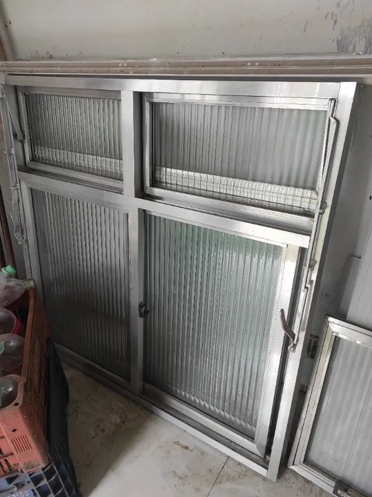 Janela de alumínio 1,20 x 1,20 500