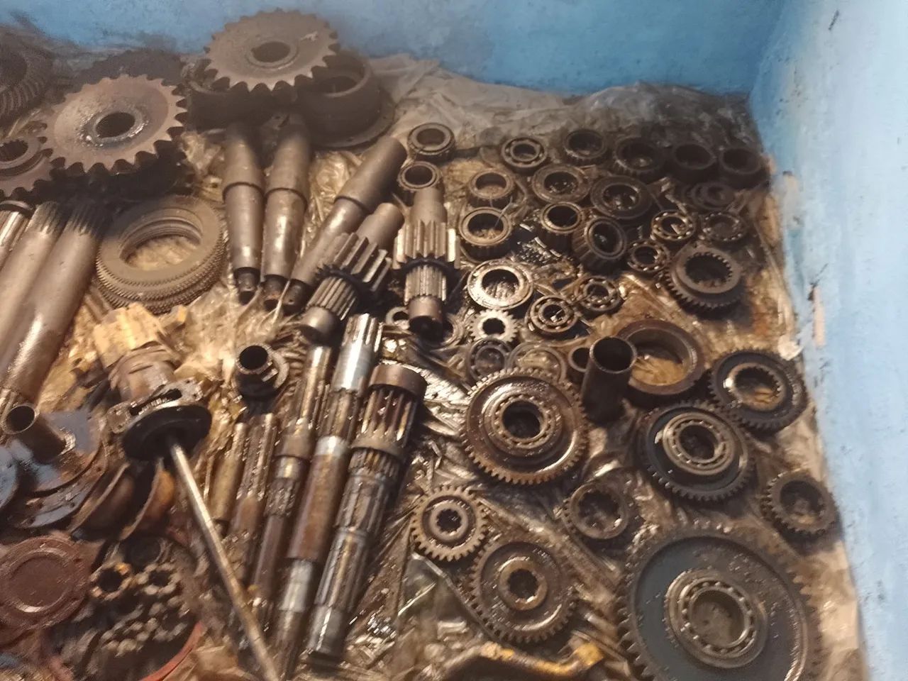 Peças de motoniveladora Huber wacor e cat 120b