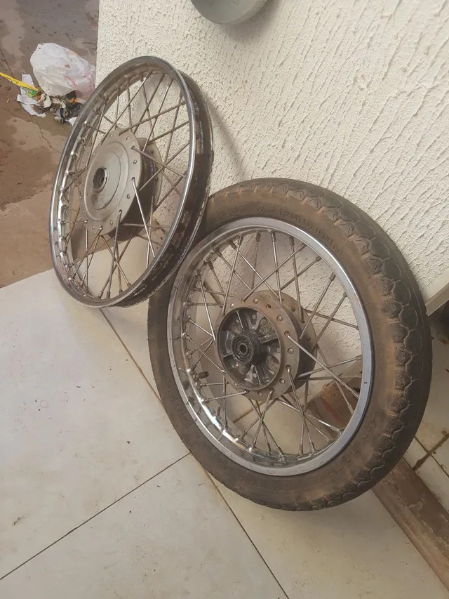 Roda da biz traseira e dianteira