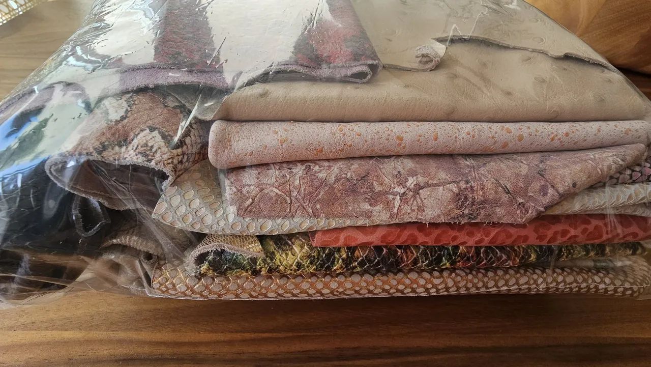 PROMOCAO RELAMPAGO 5 KILOS COURO LEGITIMO VARIADOS. - Foto 2