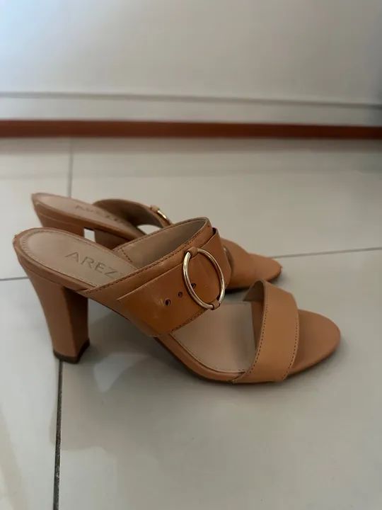 Tamanco Arezzo Bege num 36 - Foto 3