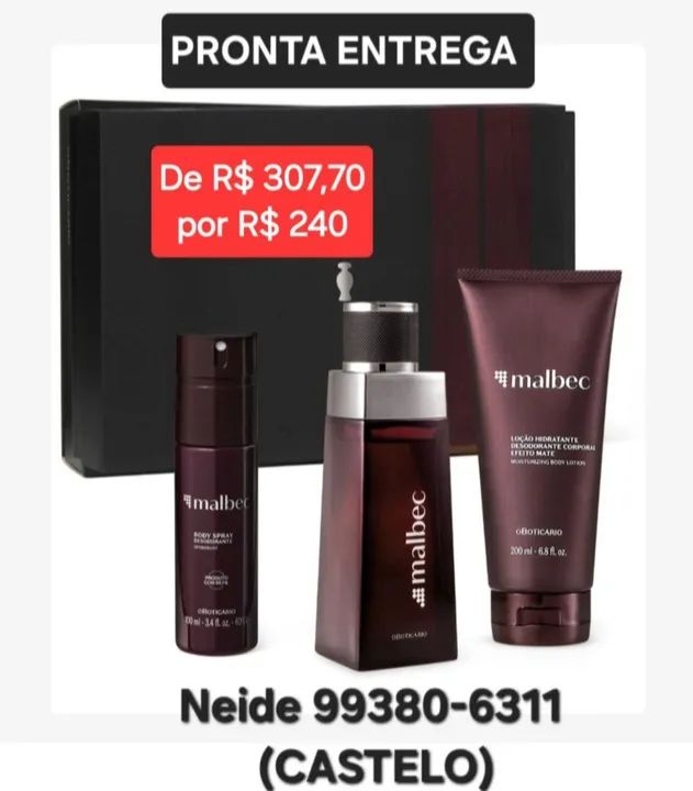 BOTICÁRIO kits Masculinos 