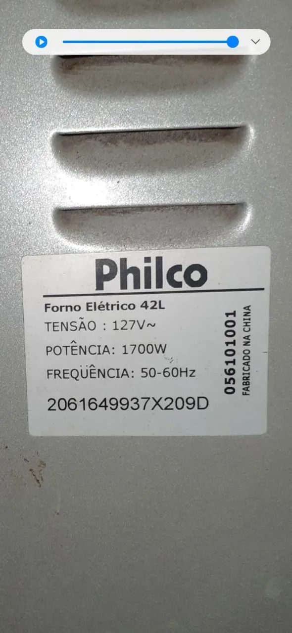Forno Elétrico Philco Usado - Foto 5