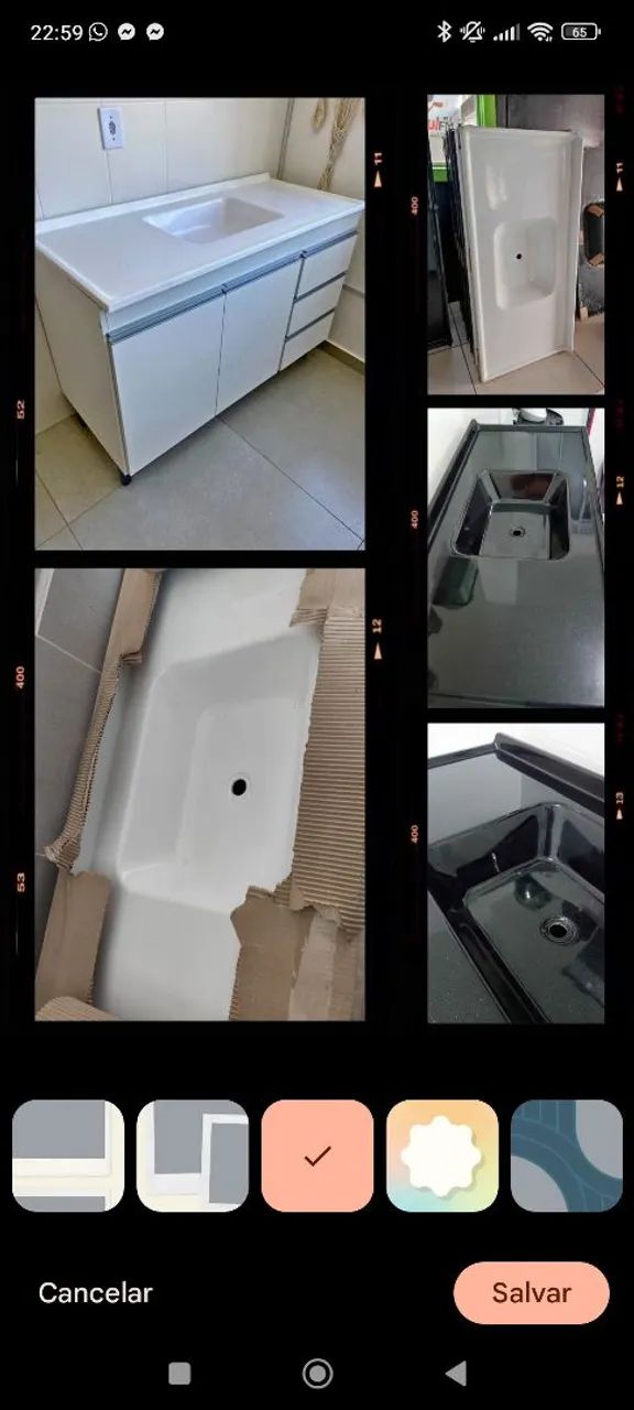 - Vendo "CUBA PRETA & BRANCA & INOX _NOVAS De Fábrica  - Foto 5