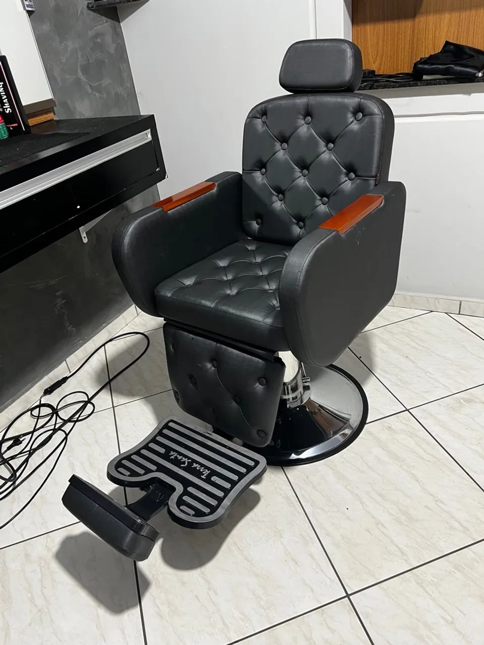 Cadeira de Barbeiro Premium