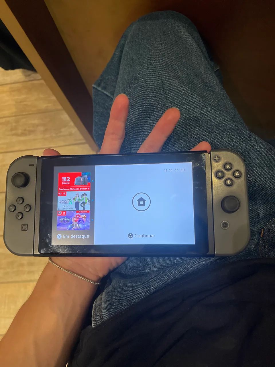 Nintendo Switch 32GB-Cinza  - Foto 4