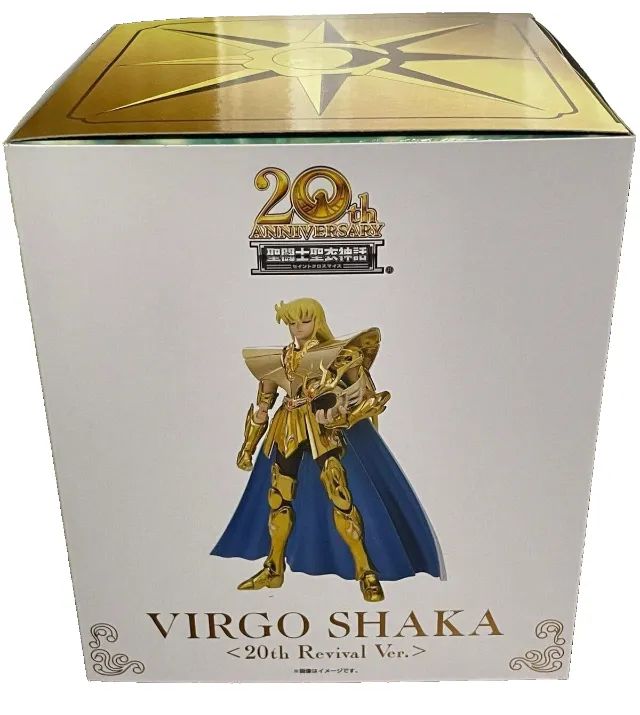 Cloth Myth Ex Shaka Virgem 20Th Revival Bandai NOVO/LACRADO