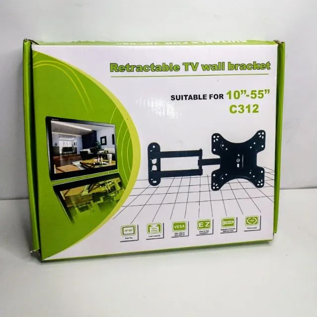 SUPORTE DE TV ARTICULADO ATE 55 POLEGADAS 