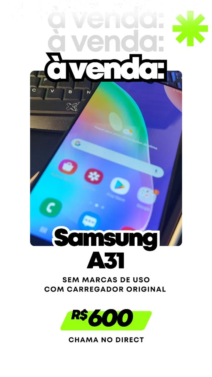 Celular Samsung A31