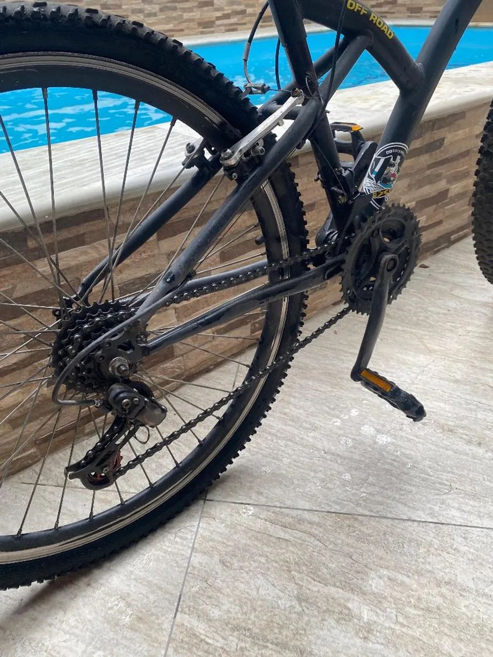 Bicicleta Aro 26 - Precisa reparos  - Foto 4