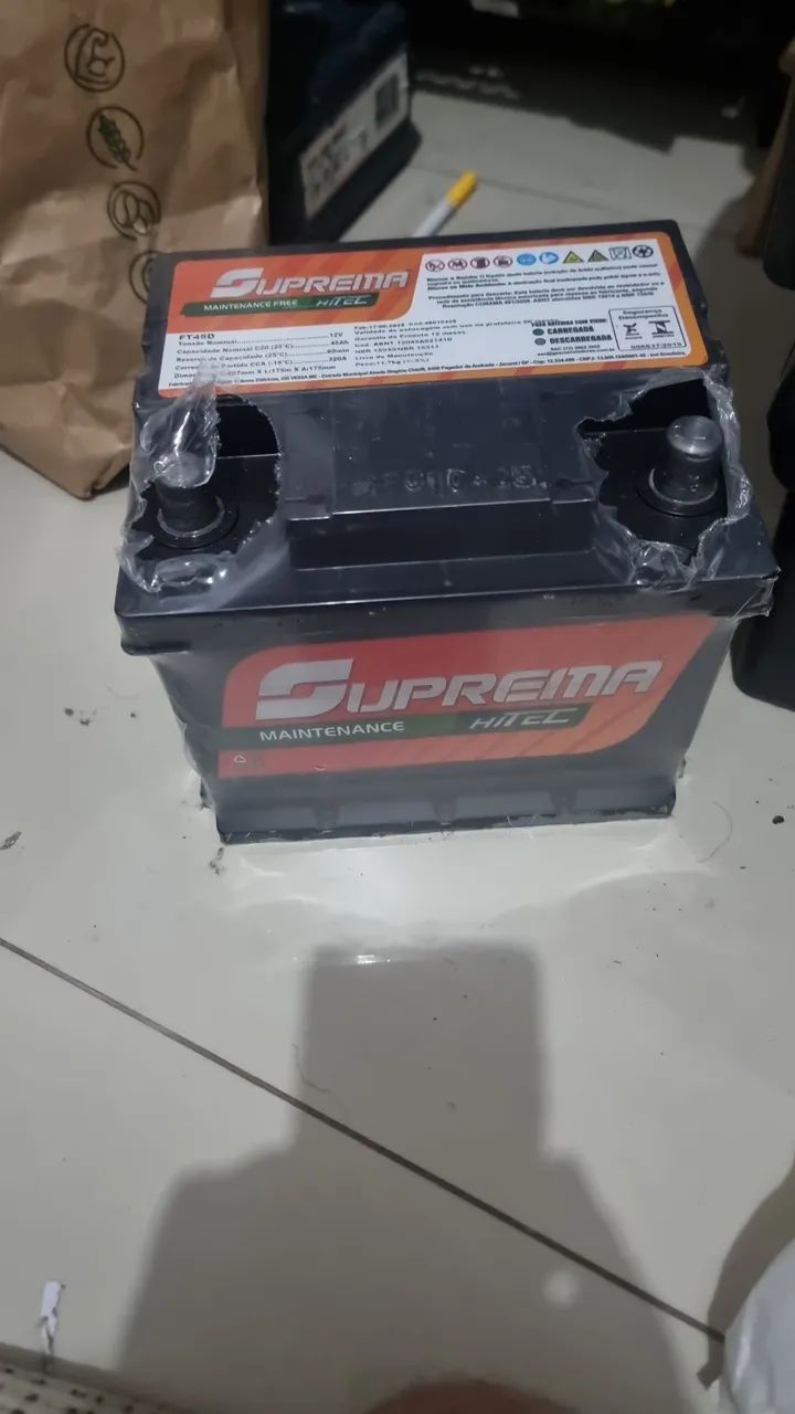 Bateria 45 amp nova