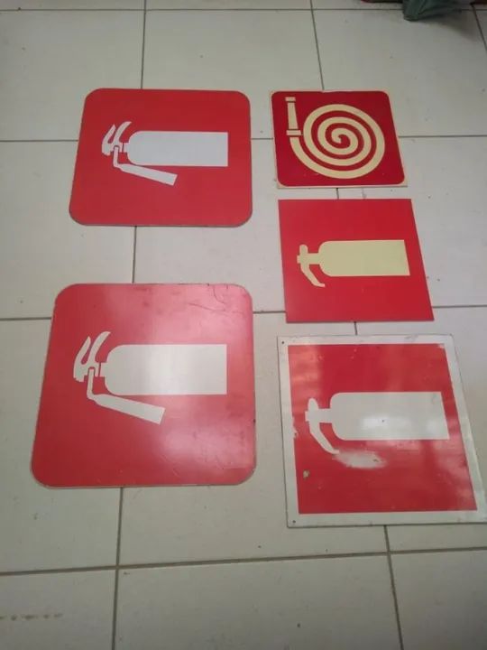 Placas de Extintor de Incêndio (Aceito Cartões, pix e dinheiro) - Foto 3