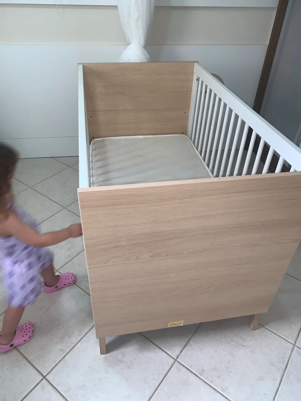 Berço infantil com colchão 64341731369857122