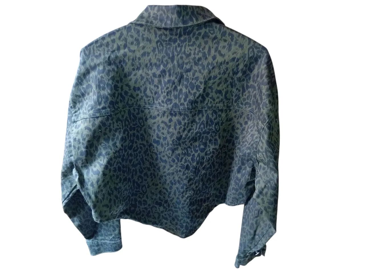 Cropped verde animal print - Foto 2