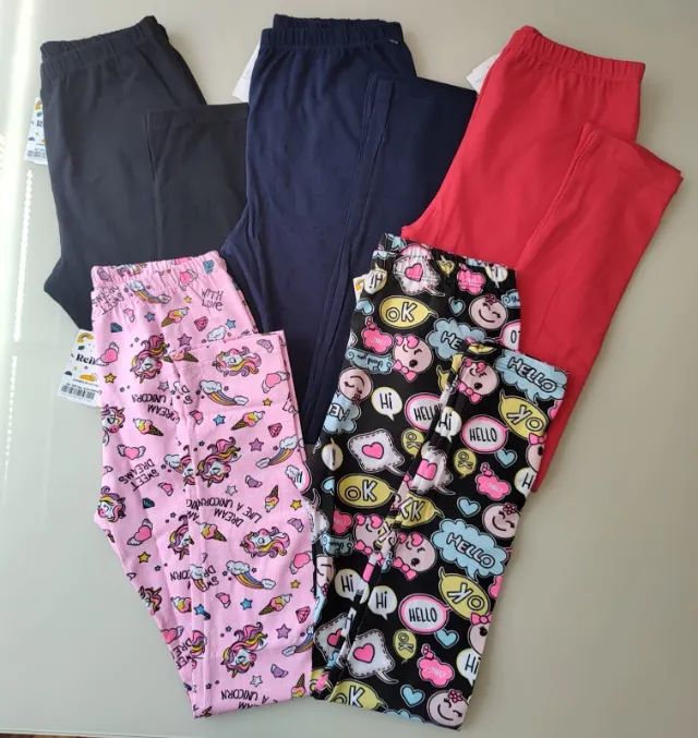 Legging Cotton Lisa Estampadas Qualidade Premium Meia Estação. LEIA A DESCRIÇÃO - Foto 2