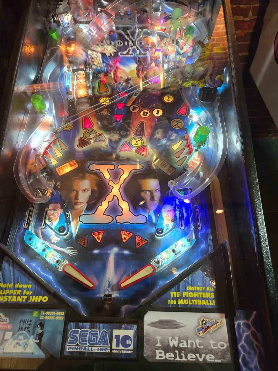 Máquina de Pinball The X-Files - SEGAGA - Foto 2