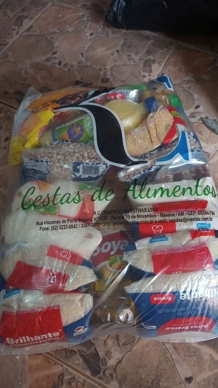 Cestas de Alimentos - Kit Completo
