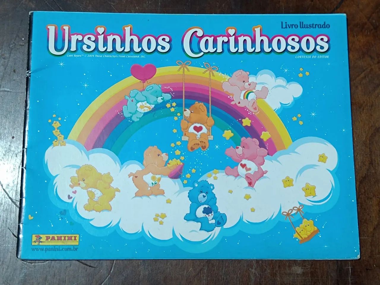 Álbum Ursinhos Carinhosos sem figurinhas 