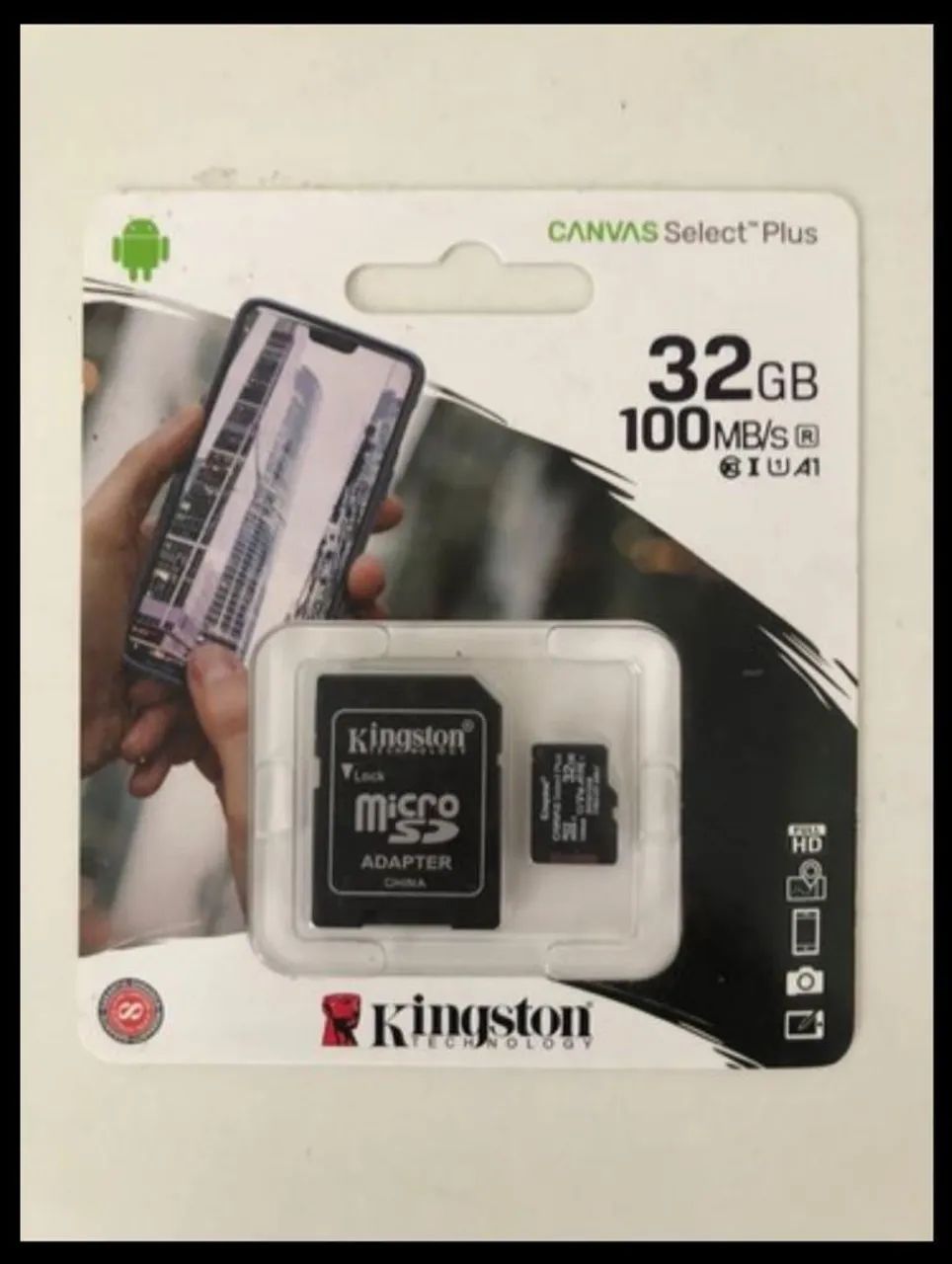 Cartão de memoria completo 