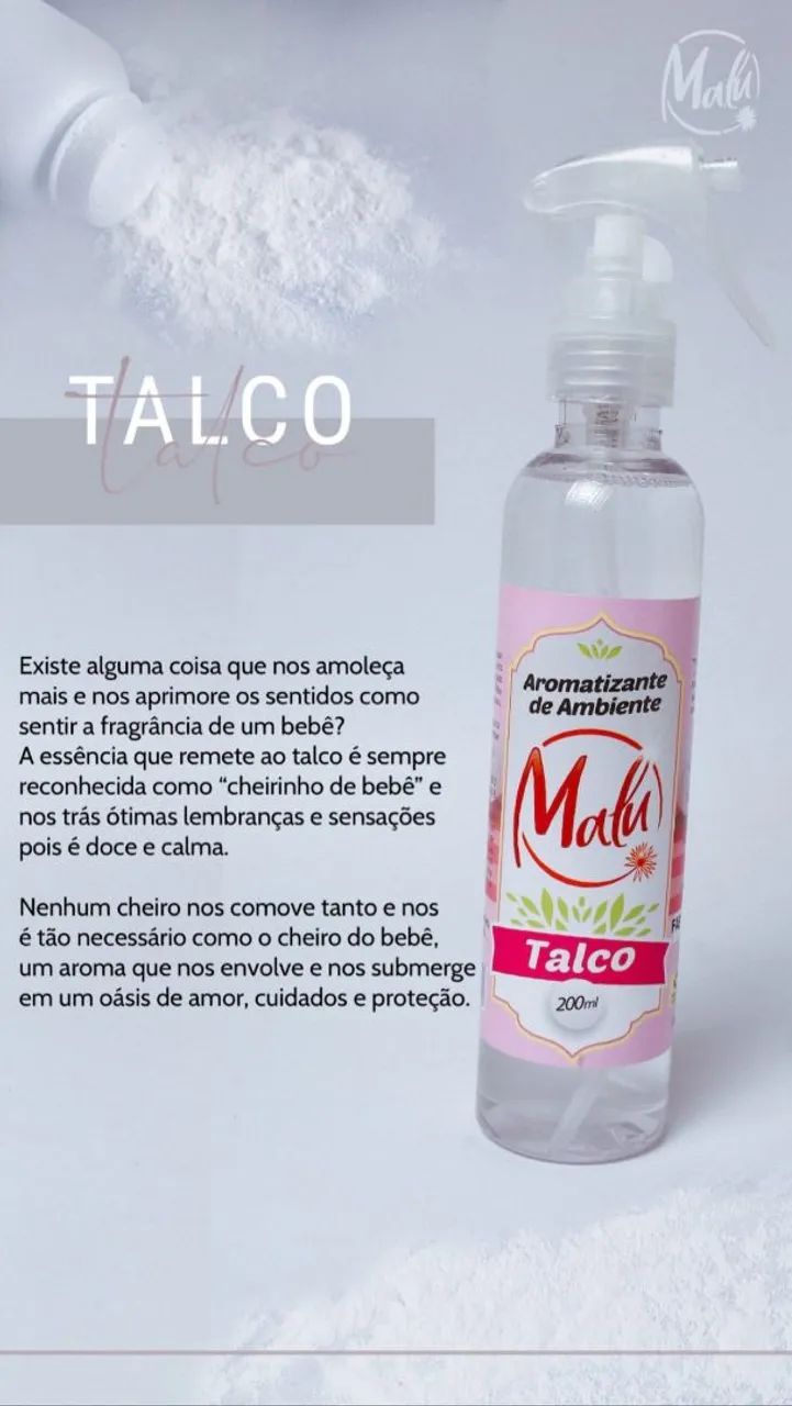 Aromatizante de Ambiente Talco 200ml