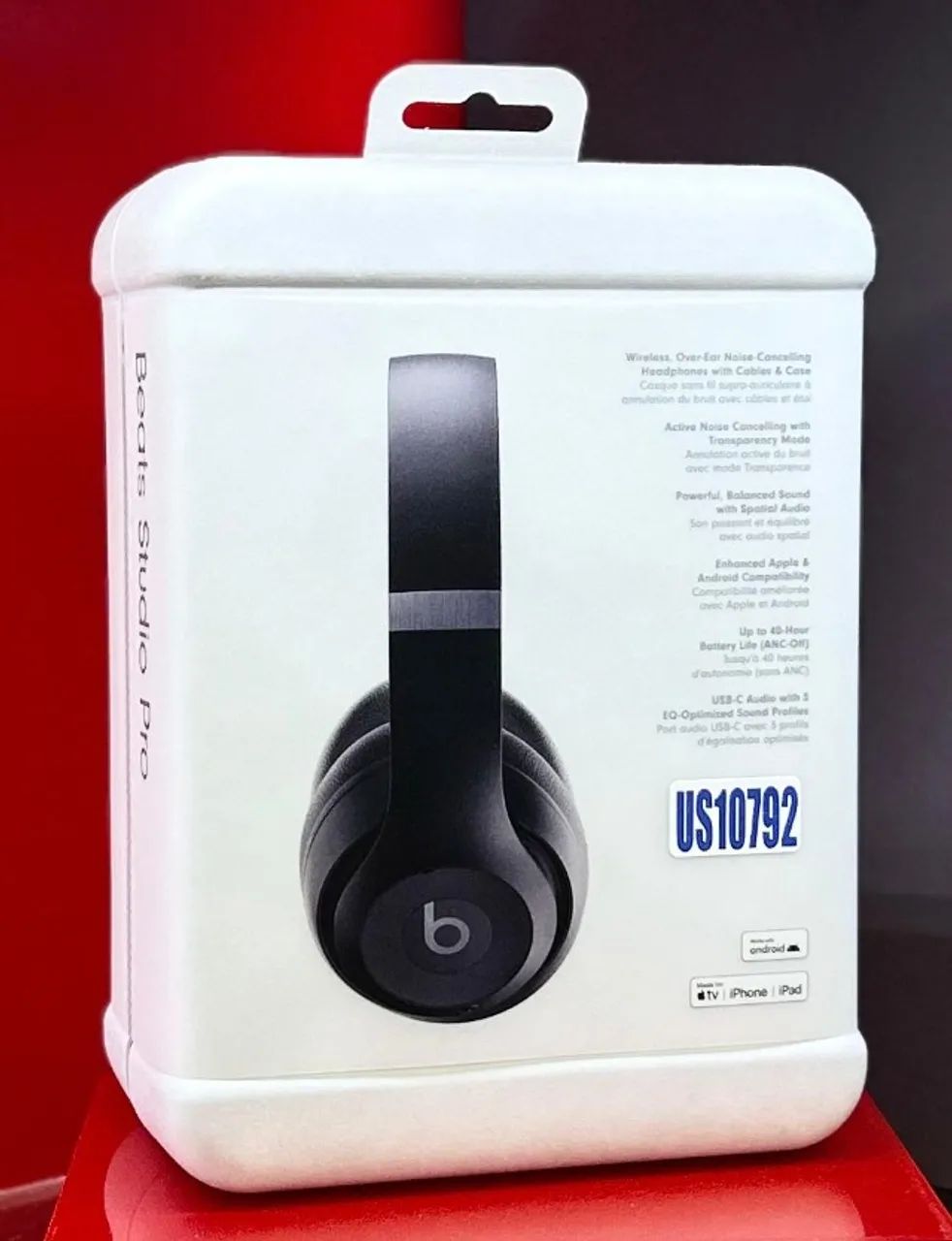 Beats Studio Pro - BLACK - MQTP3LL/A - PRODUTO NOVO E COM GARANTIA DA LOJA - Foto 2