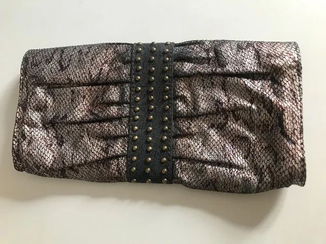 Bolsa De Mão Marrom Estampado Da Marca Morena Rosa  - Foto 3