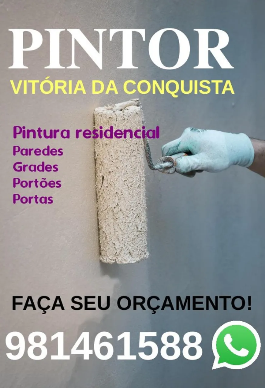 Pintor em Vitória da Conquista