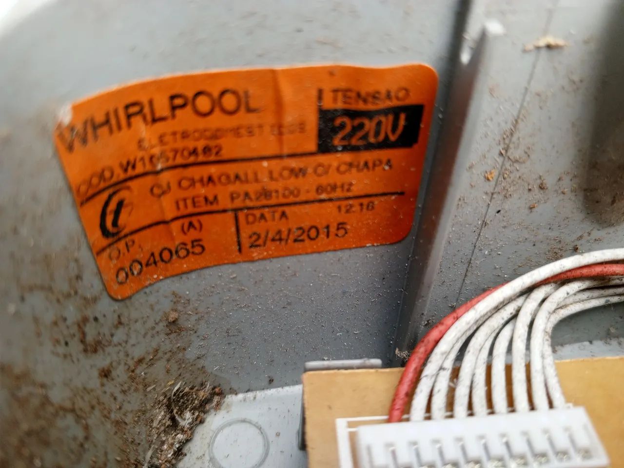 Painel completo Máquina de Lavar Roupa 11kg  - Foto 5