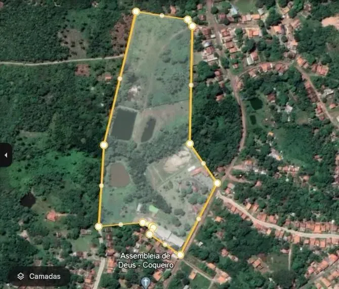 Área Rural a venda 75.232 metros quadrados Coqueiro/Estiva - São Luís - MA