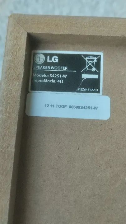 Caixa de Som Speaker Woofer  - Foto 2
