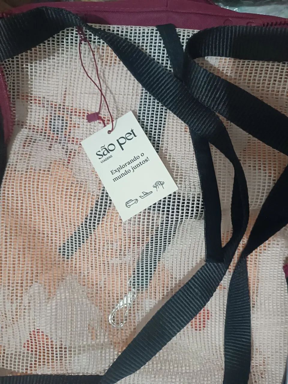BOLSA TRANSPORTE PET CABINE AVIAO - NOVA - Foto 4