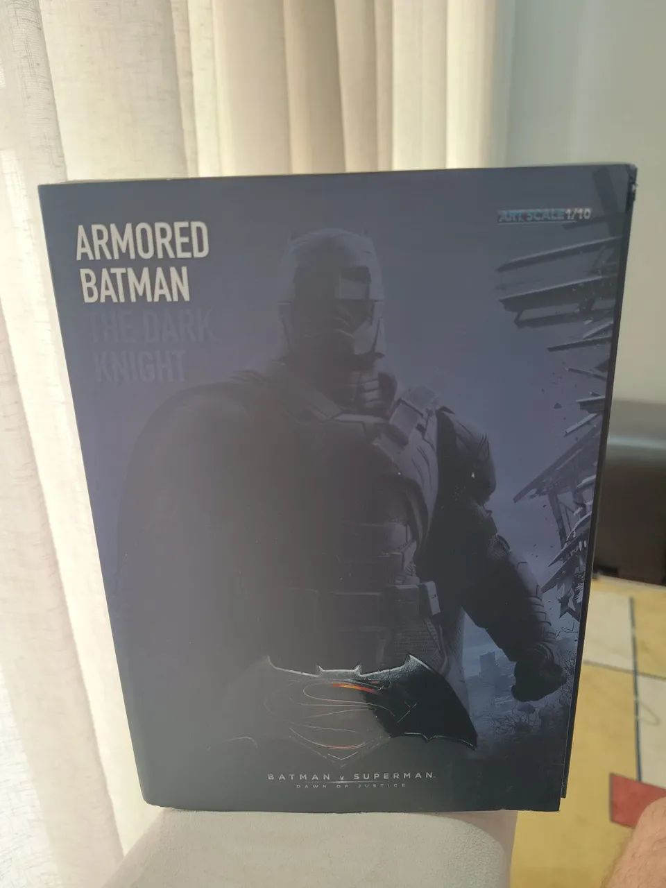 Iron Studios BVSArmored Batman 1/10peça nova Batman vs Superman 