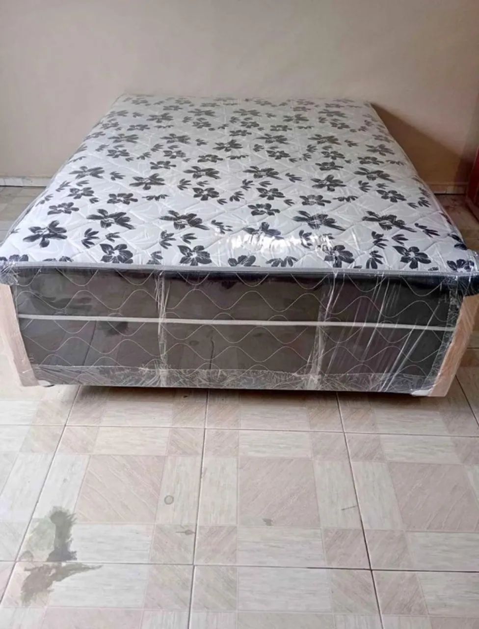 D33 Cama Casal espuma com garantia e entrega grátis 