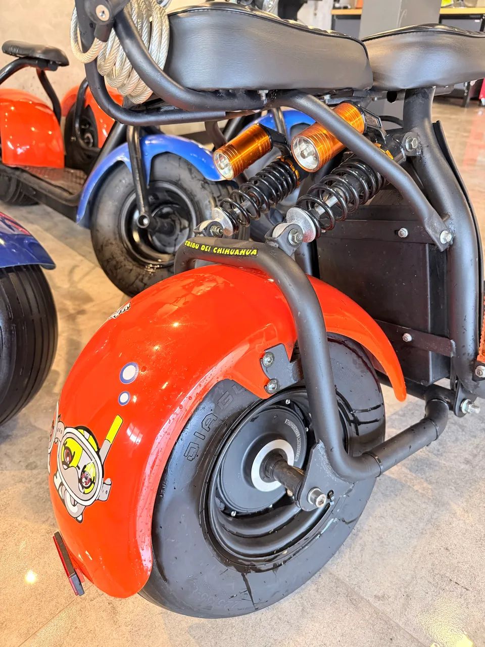 Moto scooter elétrica autopropelido - Foto 8