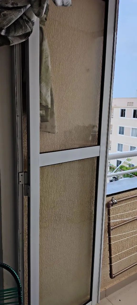 Vendo porta de alumínio duas folhas.500 - Foto 2