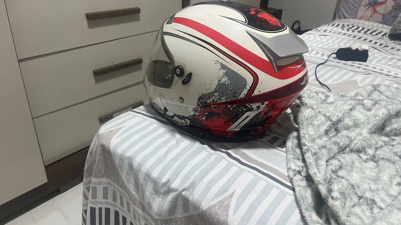 Capacete de Moto Racing