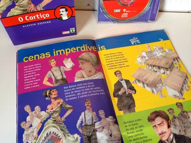 604 - Livro O Cortiço de Aluísio De Azevêdo livro resumo ilustrado e audição - Foto 3