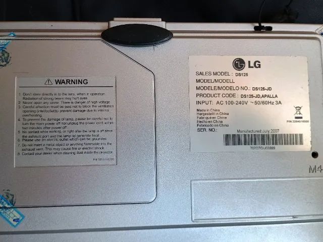 Projetor LG DS125  - Foto 3