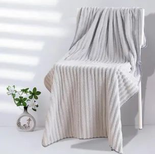 Toalha de banho - fibra ultrafina de veludo (Pacote com 5)