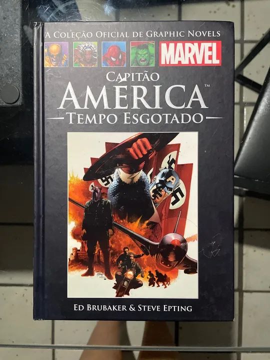 Capitão América - Tempo Esgotado - HQ Marvel